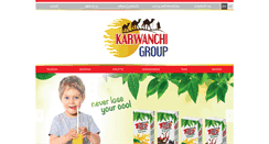 Desktop Screenshot of karwanchigroup.com